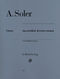 Padre Antonio Soler: Ausgew�hlte Klaviersonaten: Piano: Instrumental Album