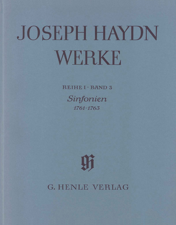 Franz Joseph Haydn: Sinfonias 1761-1763 With Critical Report Paperback: