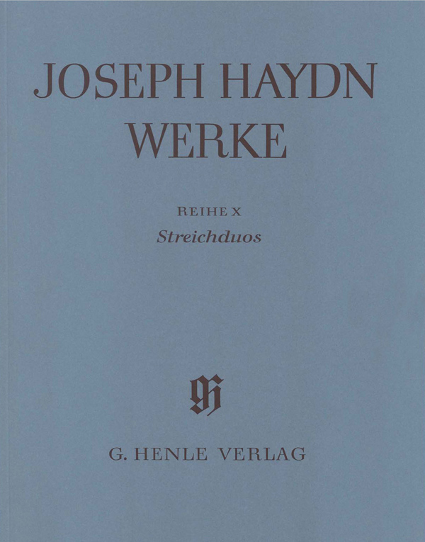 Franz Joseph Haydn: String Duets: String Ensemble: Instrumental Album