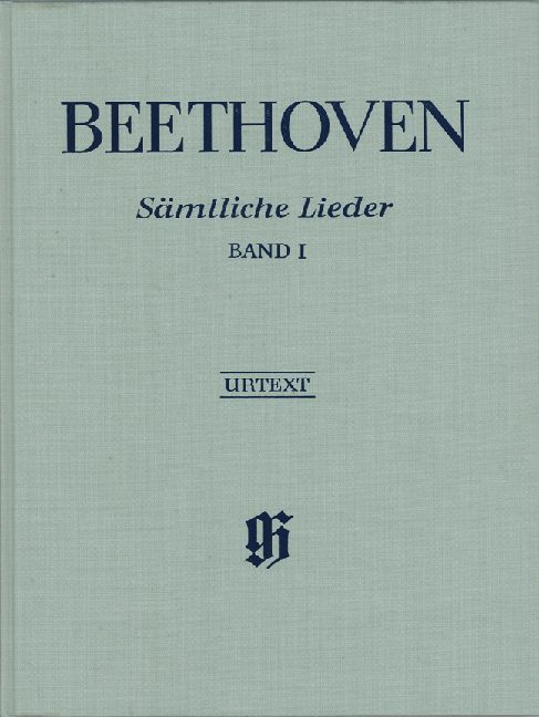 Ludwig van Beethoven: Samtliche Lieder Band I: Voice: Vocal Album