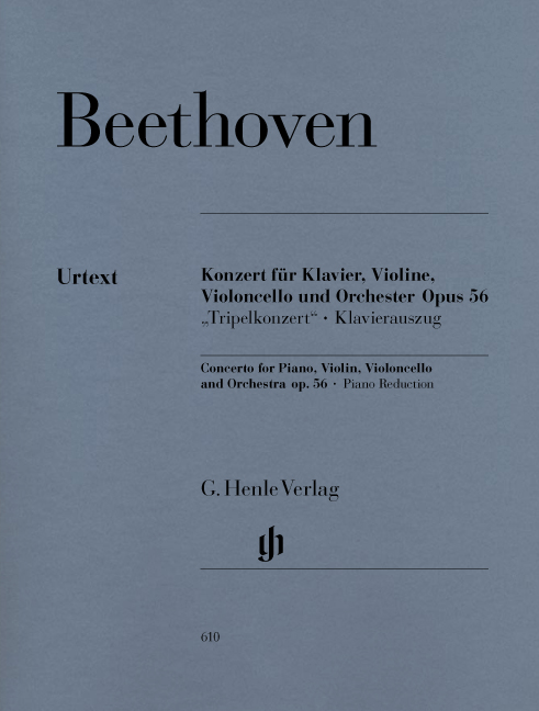 Ludwig van Beethoven: Concerto C major op. 56: Piano Duet: Score and Parts