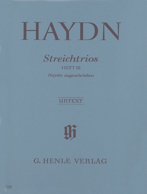 Franz Joseph Haydn: Streichtrios Heft III: String Trio: Parts