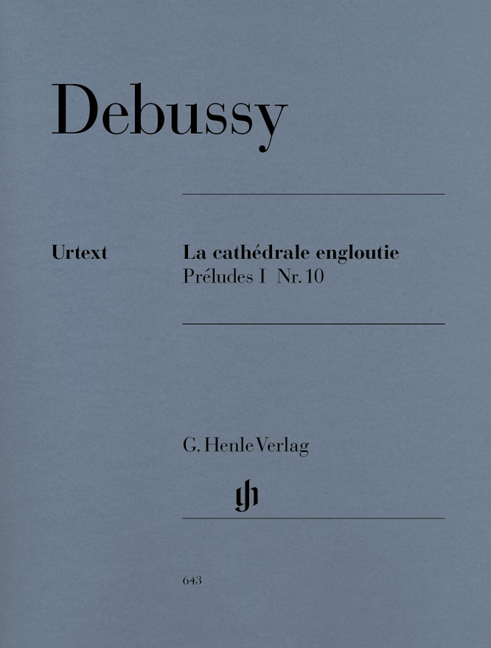 Claude Debussy: La Cathdrale Engloutie Preludes 1 No.10: Piano: Instrumental