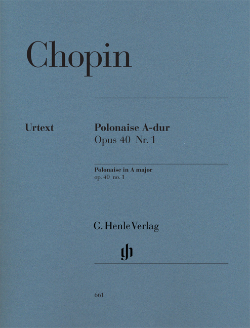 Frédéric Chopin: Polonaise Op.40 Nr.1: Piano: Instrumental Work