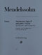 Felix Mendelssohn Bartholdy: Variationen Opus 17 Und Andere Stücke: Cello: