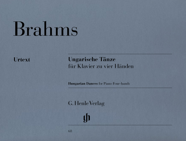 Johannes Brahms: Hungarian Dances for Piano Four-hands: Piano Duet: Instrumental