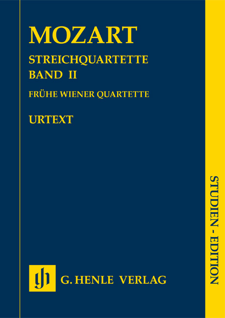 Wolfgang Amadeus Mozart: String Quartets Volume II: String Ensemble: Study Score