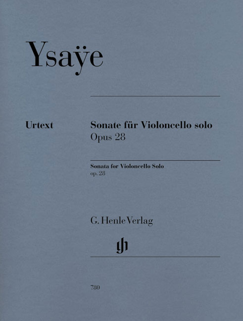 Eugne Ysae: Sonate Opus 28: Cello: Instrumental Work