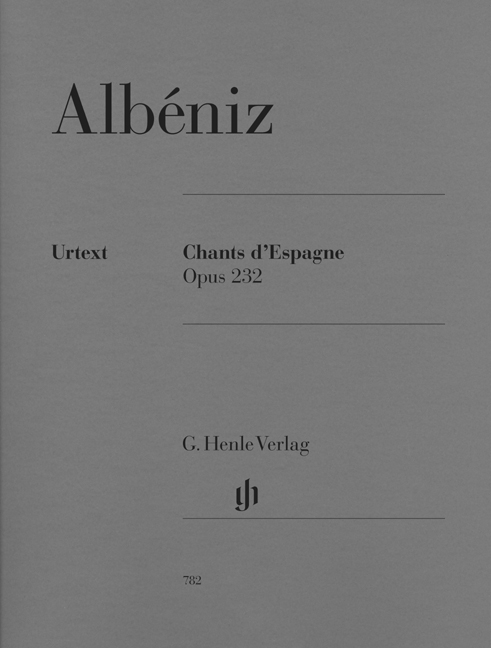 Isaac Albniz: Chants D'Espagne Opus 232: Piano: Instrumental Work
