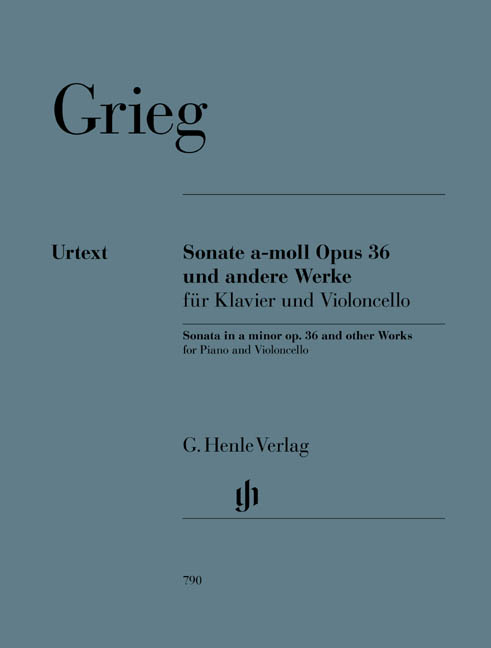 Edvard Grieg: Sonate A-Moll Op 36 Und Andere Werke: Cello: Instrumental Album