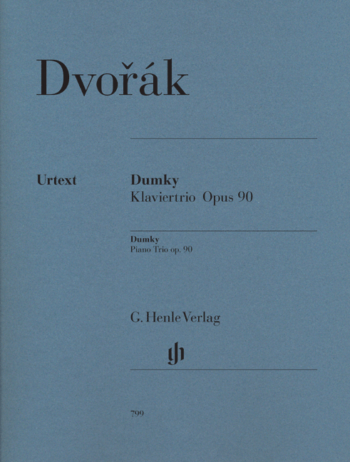 Antonín Dvo?ák: Dumky Piano Trio Op.90: Piano Trio: Score and Parts