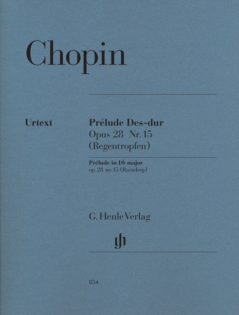Frédéric Chopin: Prelude In D Flat Op.28 No.15: Piano: Instrumental Work