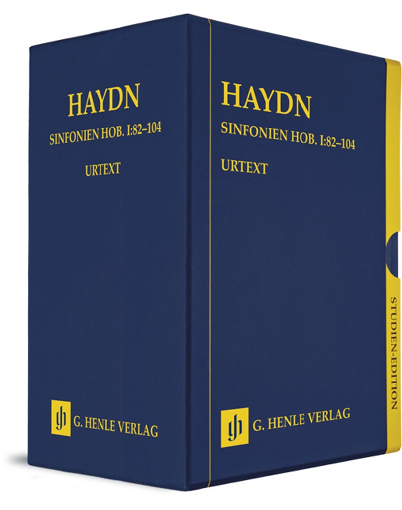 Joseph Haydn: Symphonies Hob. I:82?104: Orchestra: Study Score
