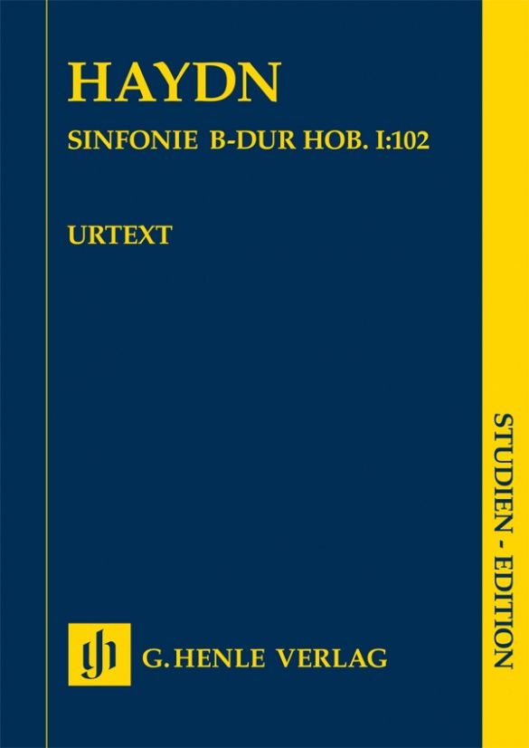 Joseph Haydn: Sinfonie B-Dur Hob. I:102: Orchestra: Study Score