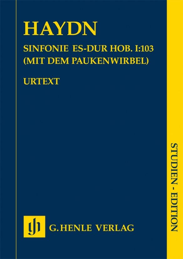 Joseph Haydn: Sinfonie Es-Dur Hob. I:103 (mit Paukenwirbel): Orchestra: Study
