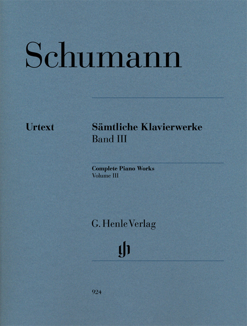 Robert Schumann: Smtliche Klavierwerke Band 3: Piano: Instrumental Album