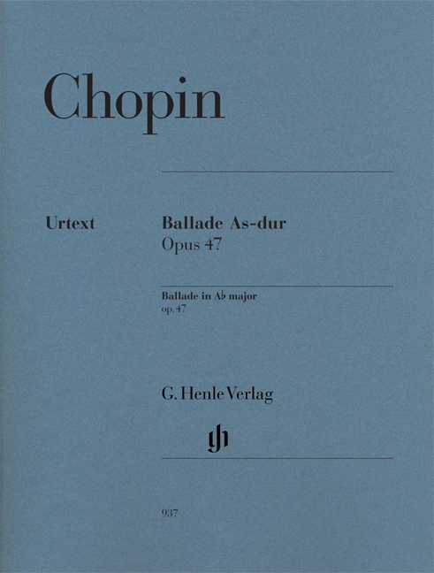 Frédéric Chopin: Ballade Ina Flat Major Op 47: Piano: Instrumental Work