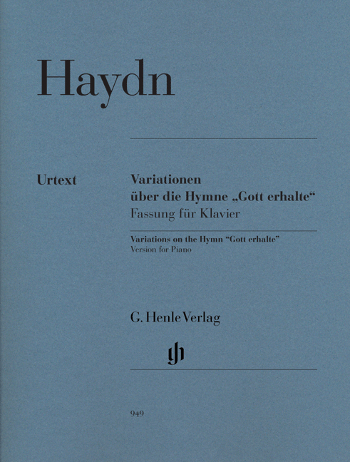 Franz Joseph Haydn: Variations On The Hymn 'Gott Erhalte': Piano: Instrumental