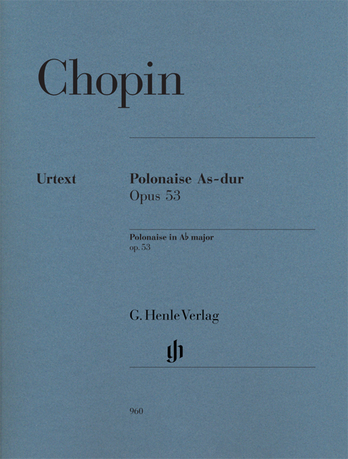 Frédéric Chopin: Polonaise In A Flat Op.53 - Henle Urtext: Piano: Instrumental