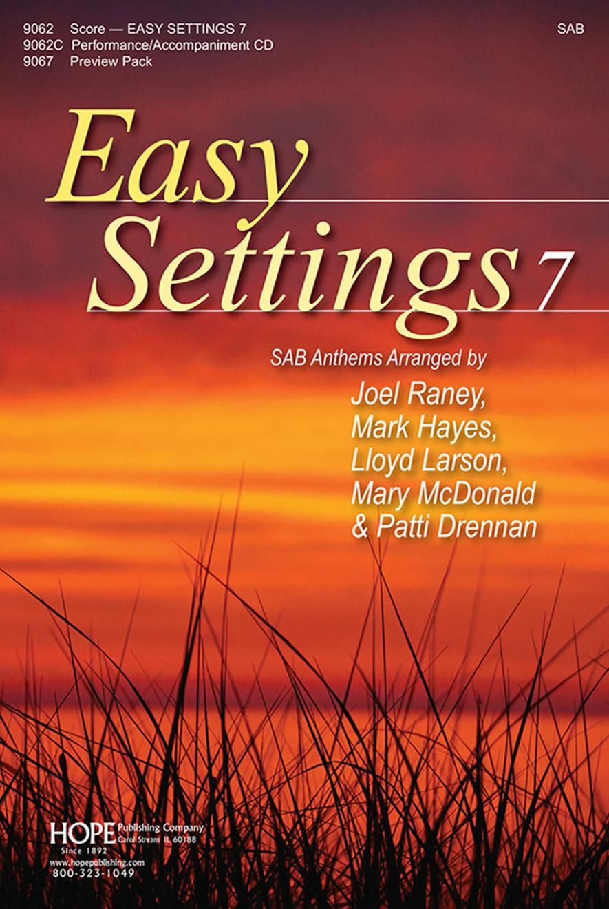 Easy Settings 7: Vocal: Score and Parts