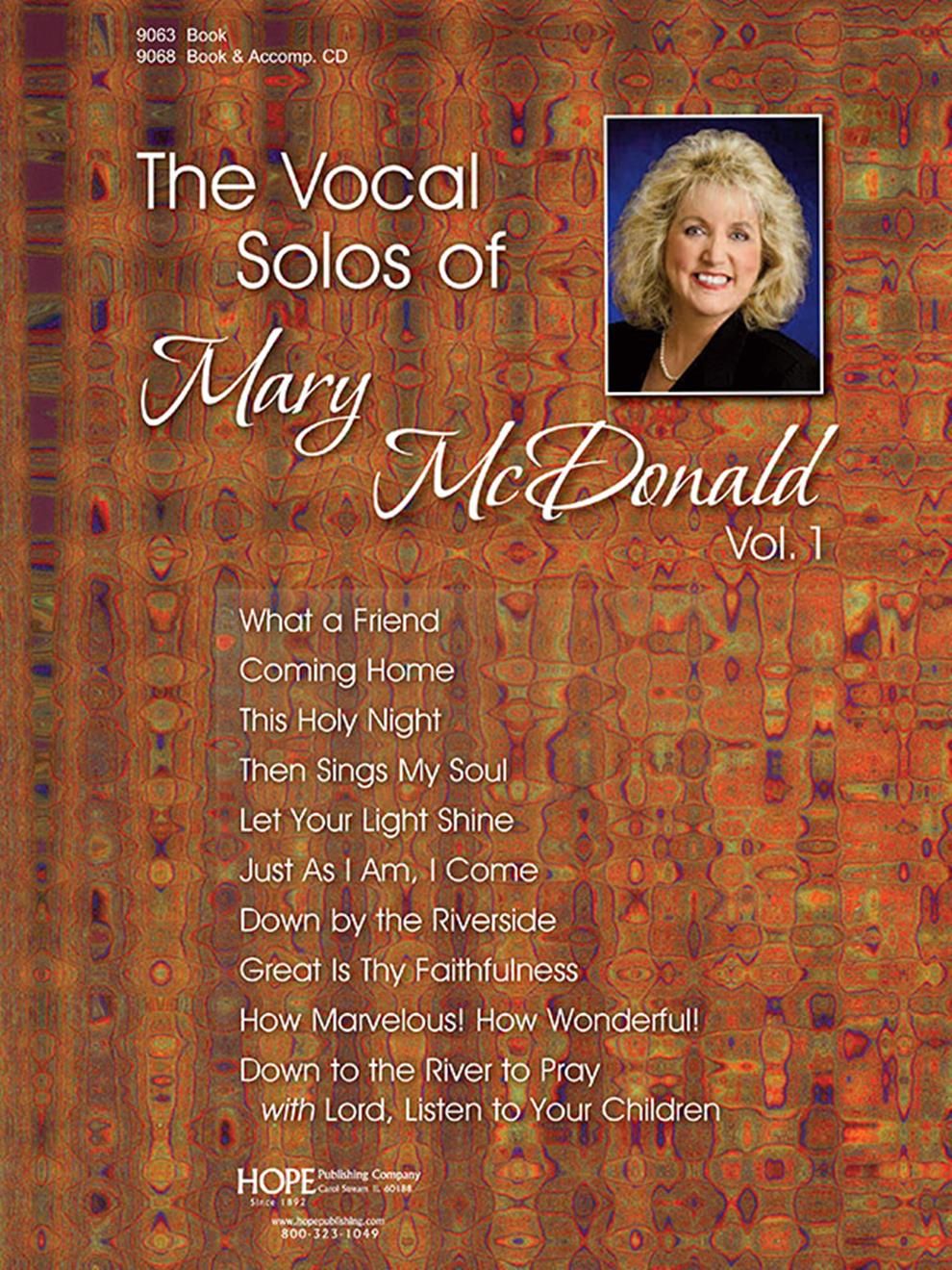 Vocal Solos of Mary McDonald Vol. 1  The: Vocal: Vocal Album