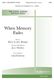 Jean Sibelius: When Memory Fades (Arr. Larson) (SATB). Sheet Music for SATB  Choral