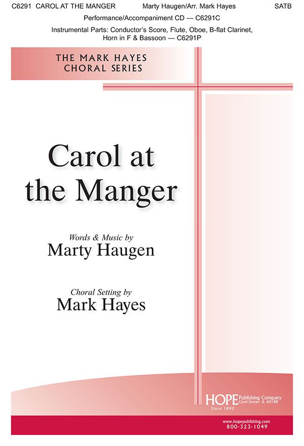 Carol At the Manger: SATB: Vocal Score