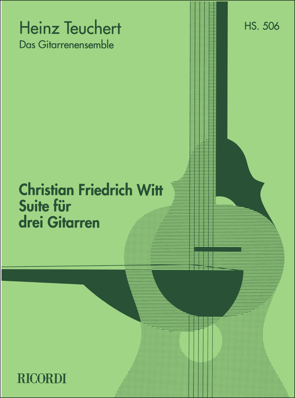 Christian Friedrich Witt: Suite für drei Gitarren (Teuchert): Guitar Ensemble: