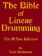 Joel Rothman: The Bible Of Linear Drumming: Drum Kit: Instrumental Tutor