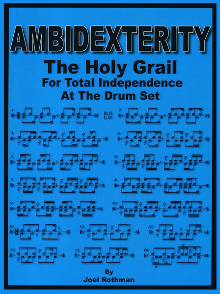 Joel Rothman: Ambidexterity: Drum Kit: Instrumental Tutor