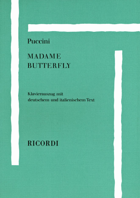 Giacomo Puccini: Madame Butterfly: Opera: Score
