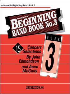 Anne McGinty John Edmondson: Beginning Band Book #3 For Percussion: Concert