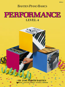 James Bastien: Bastien Piano Basics Performance Level 4: Piano: Instrumental