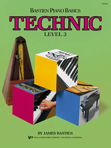 James Bastien: Bastien Piano Basics Technic Level 3: Piano: Instrumental Tutor