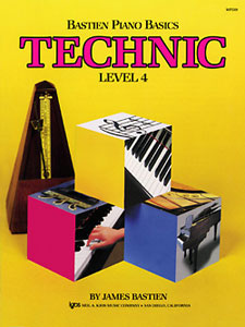 James Bastien: Bastien Piano Basics Technic Level 4: Piano: Instrumental Tutor
