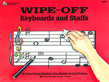 Wipe Off: Electric Keyboard: Manuscript
