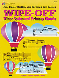 Wipe Off Minor Scales & Primary: Piano: Theory