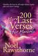 Noel Rawsthorne: 200 More Last Verses for Manuals (Rev. 2015): Organ: