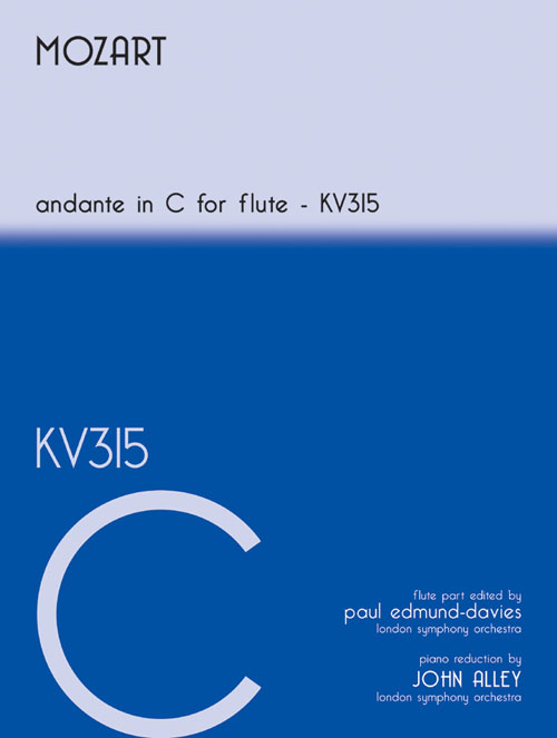 John Alley: Andante in C for Flute KV315: Flute