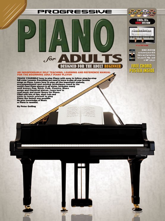 Peter Gelling: Piano For Adults: Piano: Instrumental Tutor