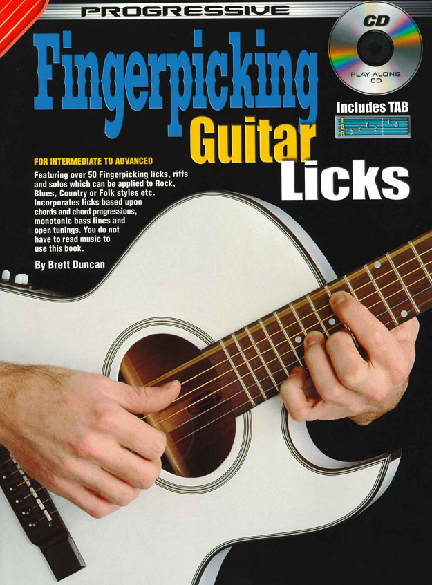 B. Duncan: Fingerpicking Guitar Licks: Guitar: Instrumental Tutor
