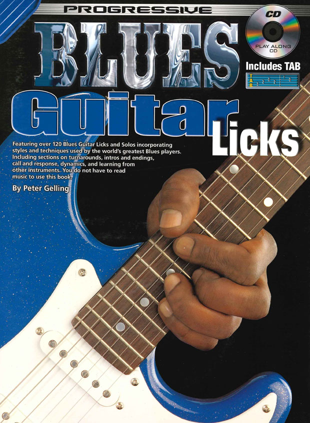 Peter Gelling: Blues Guitar Licks: Guitar: Instrumental Tutor