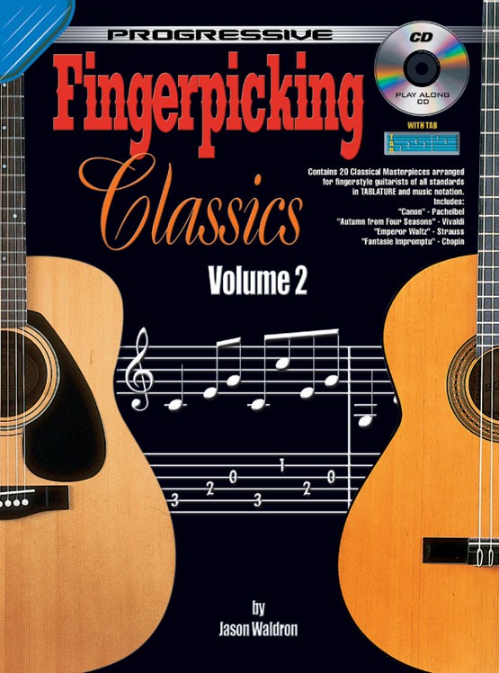 J. Waldron: Fingerpicking Classics 2: Guitar: Instrumental Tutor