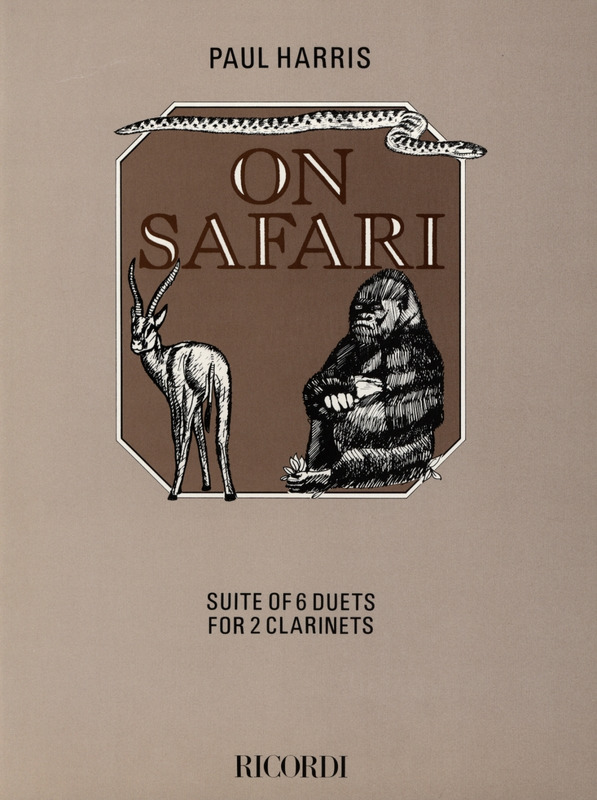 Paul Harris: On Safari: Clarinet Duet: Instrumental Work