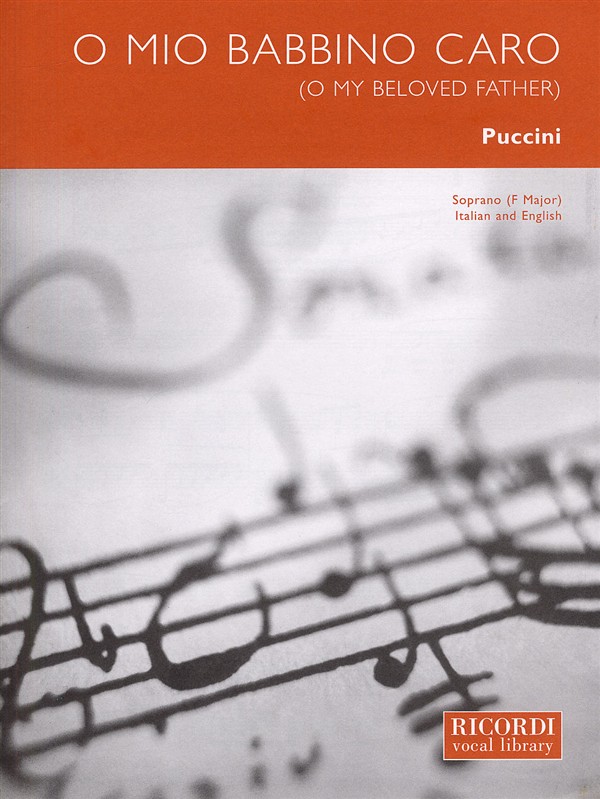 Giacomo Puccini: O Mio Babbino Caro: Opera: Vocal Work