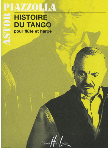 Astor Piazzolla: Histoire Du Tango: Flute & Harp: Score