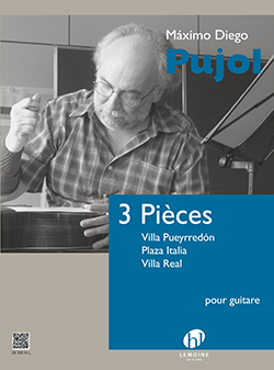 Maximo Diego Pujol: 3 Pices: Guitar: Instrumental Work