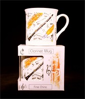 Fine China Mug - Clarinet Design: Mug