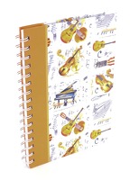 A5 Spiral Bound Lined Pages Notebook: Stationery