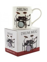 Music Word Mug - Drums: Mug